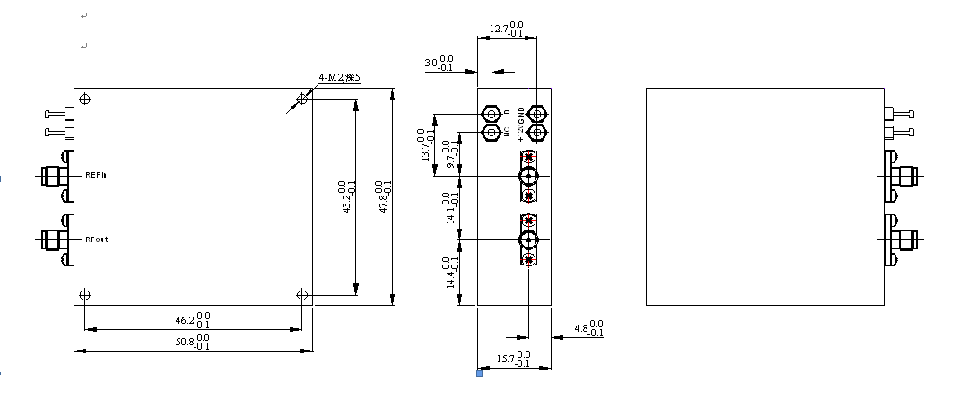 3-20GHz 点频锁相介质振荡器系列